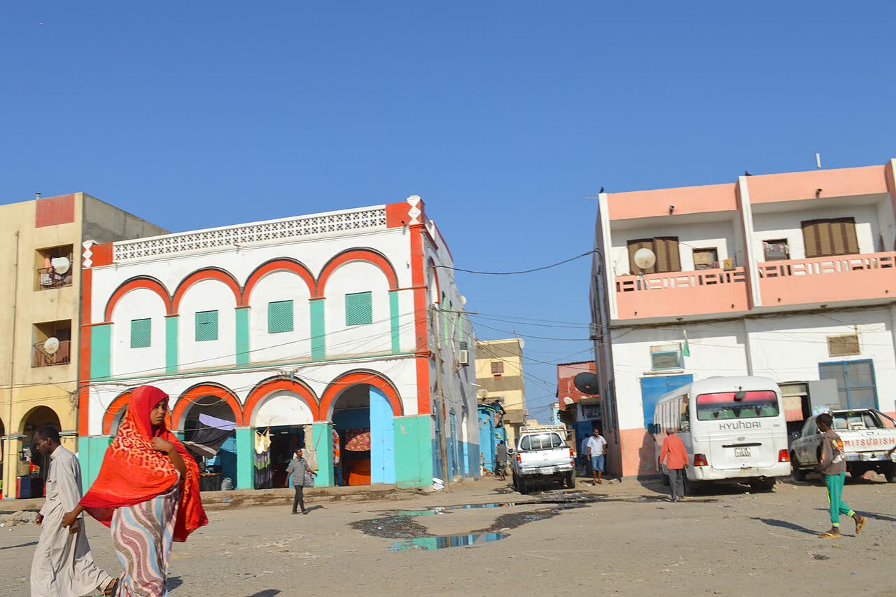 A street in the African Quarter of Djibouti City