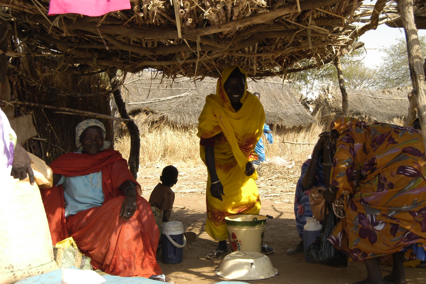 Women at a market in Kurchi, South Kordofan